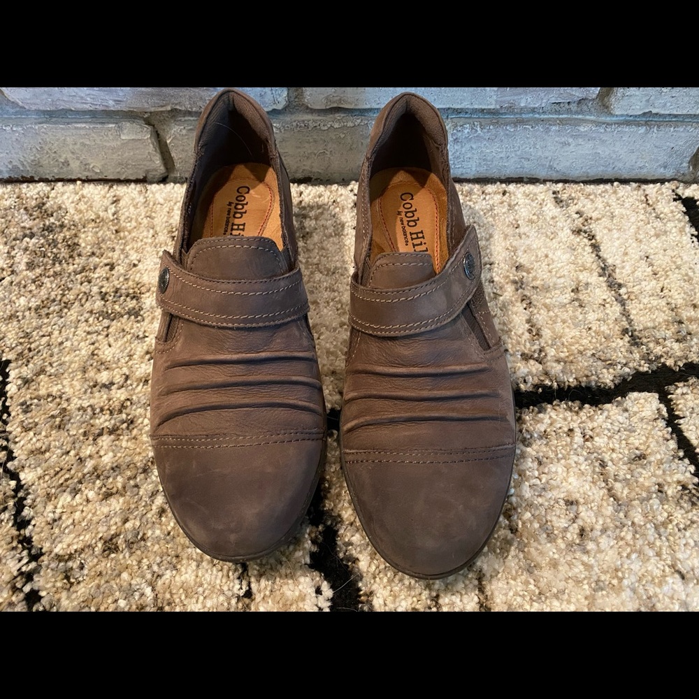 Cobb Hill by Rockport Nadine Mocha Leather pumps